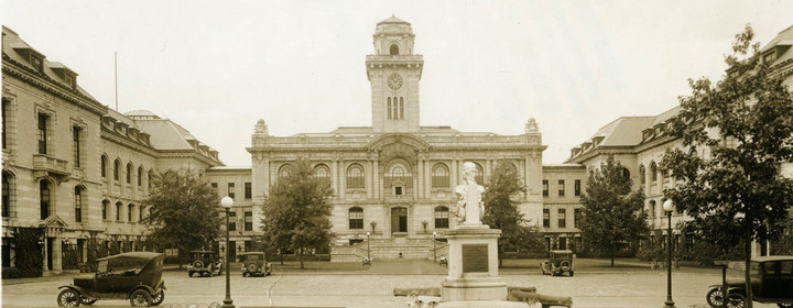 Mahan Hall in 1920s