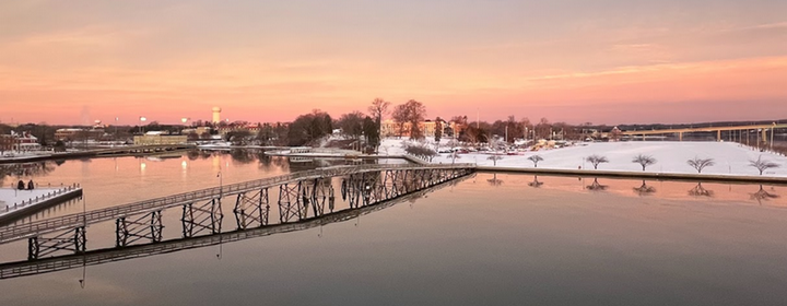 College Creek in Winter