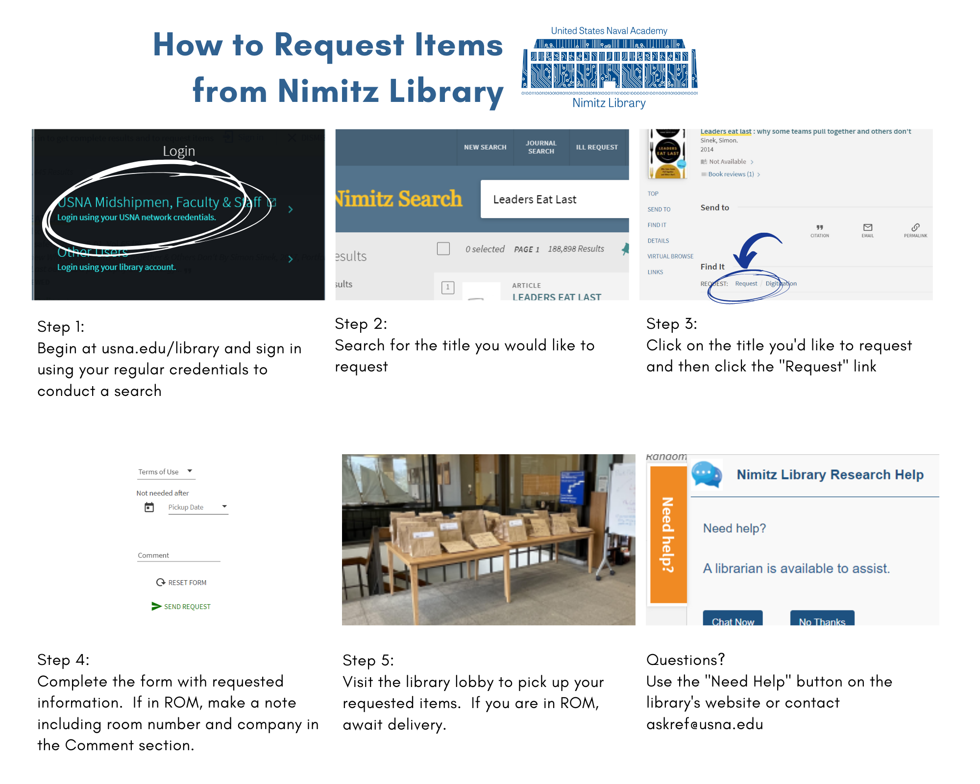 Request items