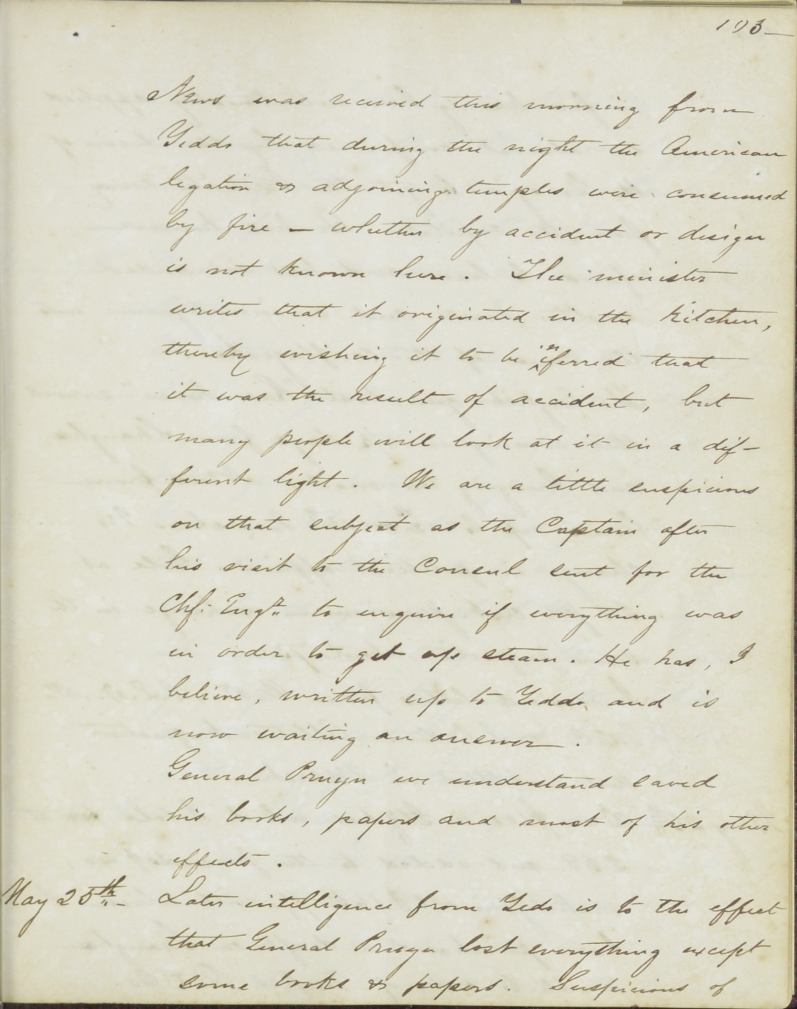 Civil War Spreads: Denby diary 1863 3