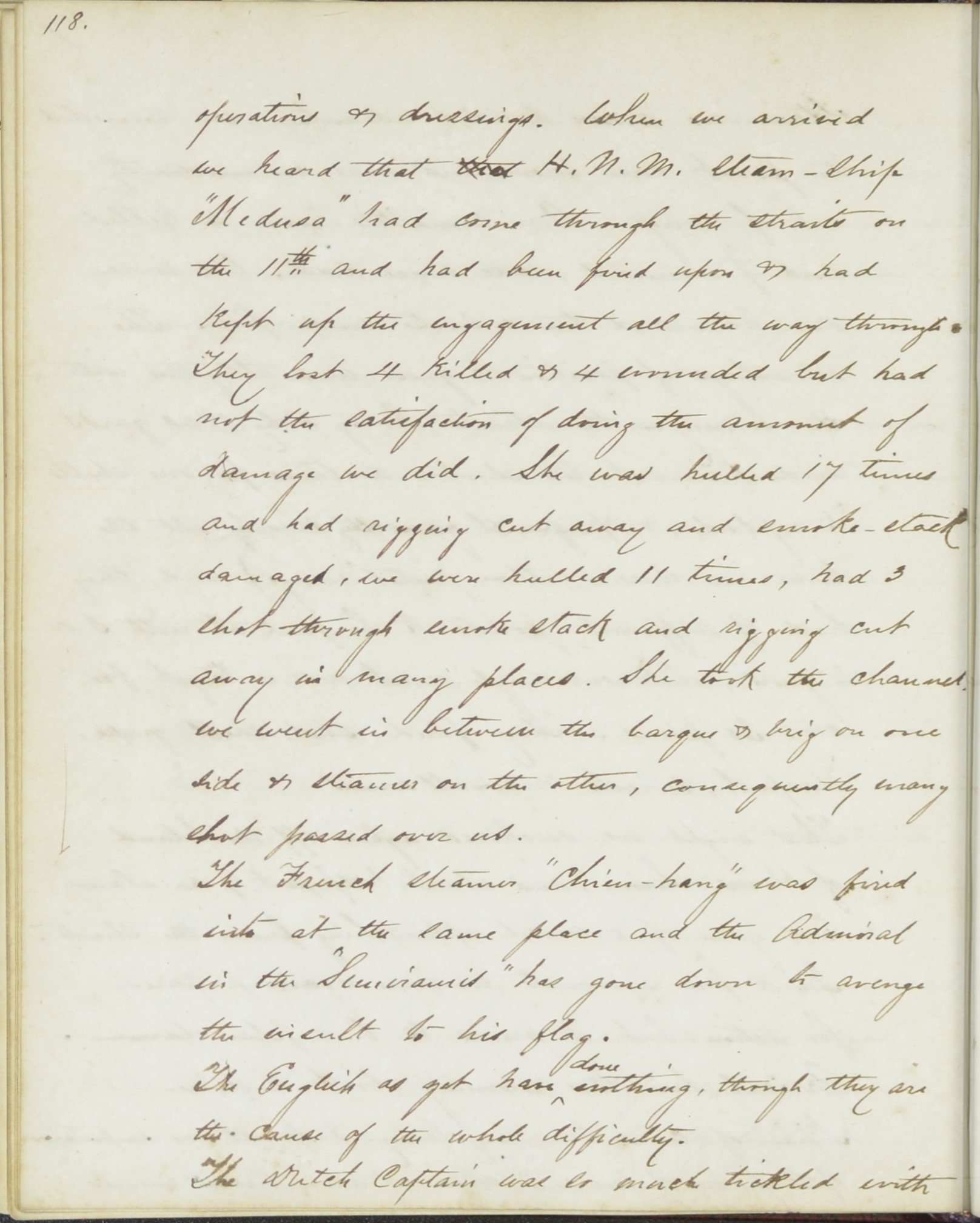 Civil War Spreads: Denby diary 1863 4