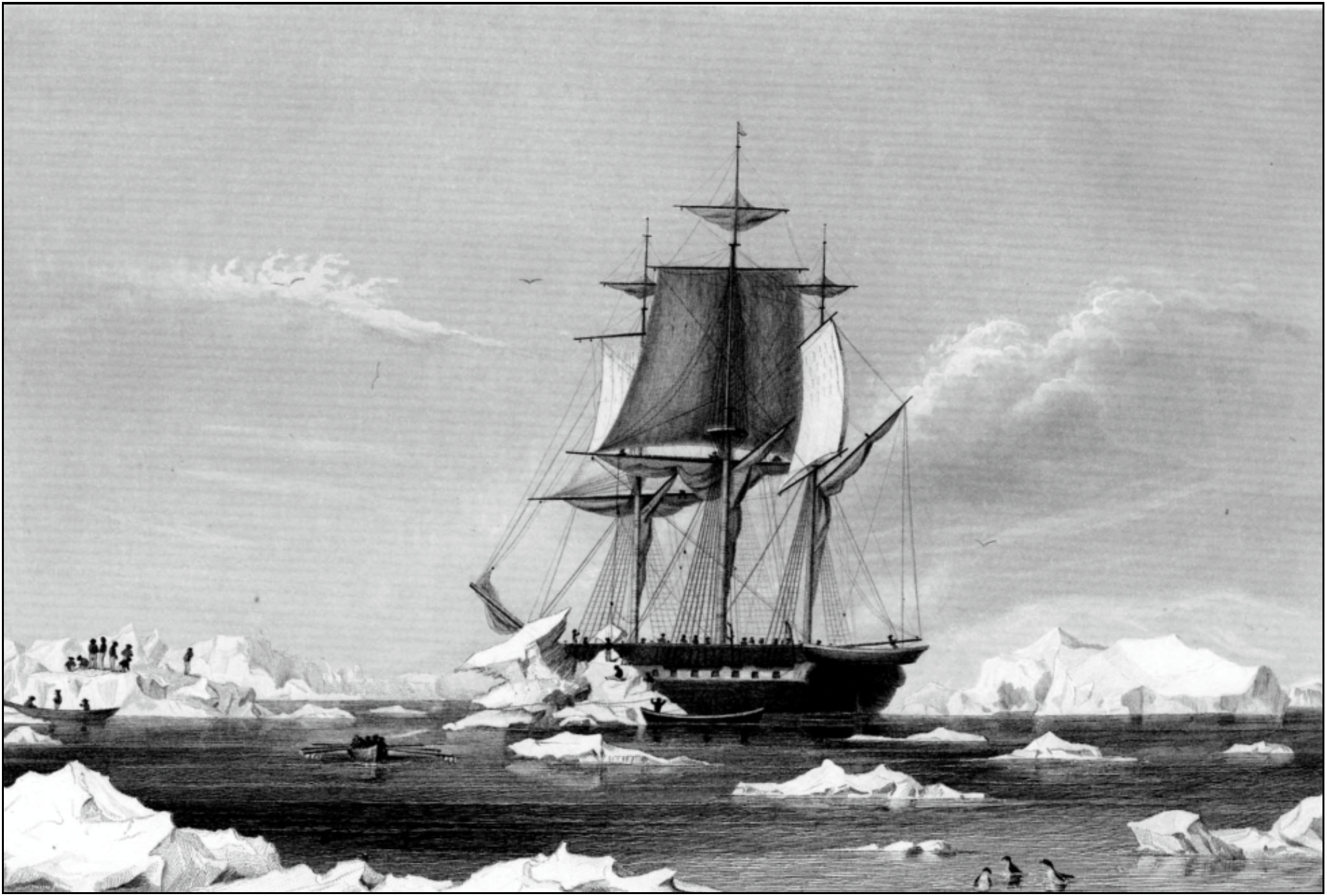 Expedition in Antarctica: Vincennes