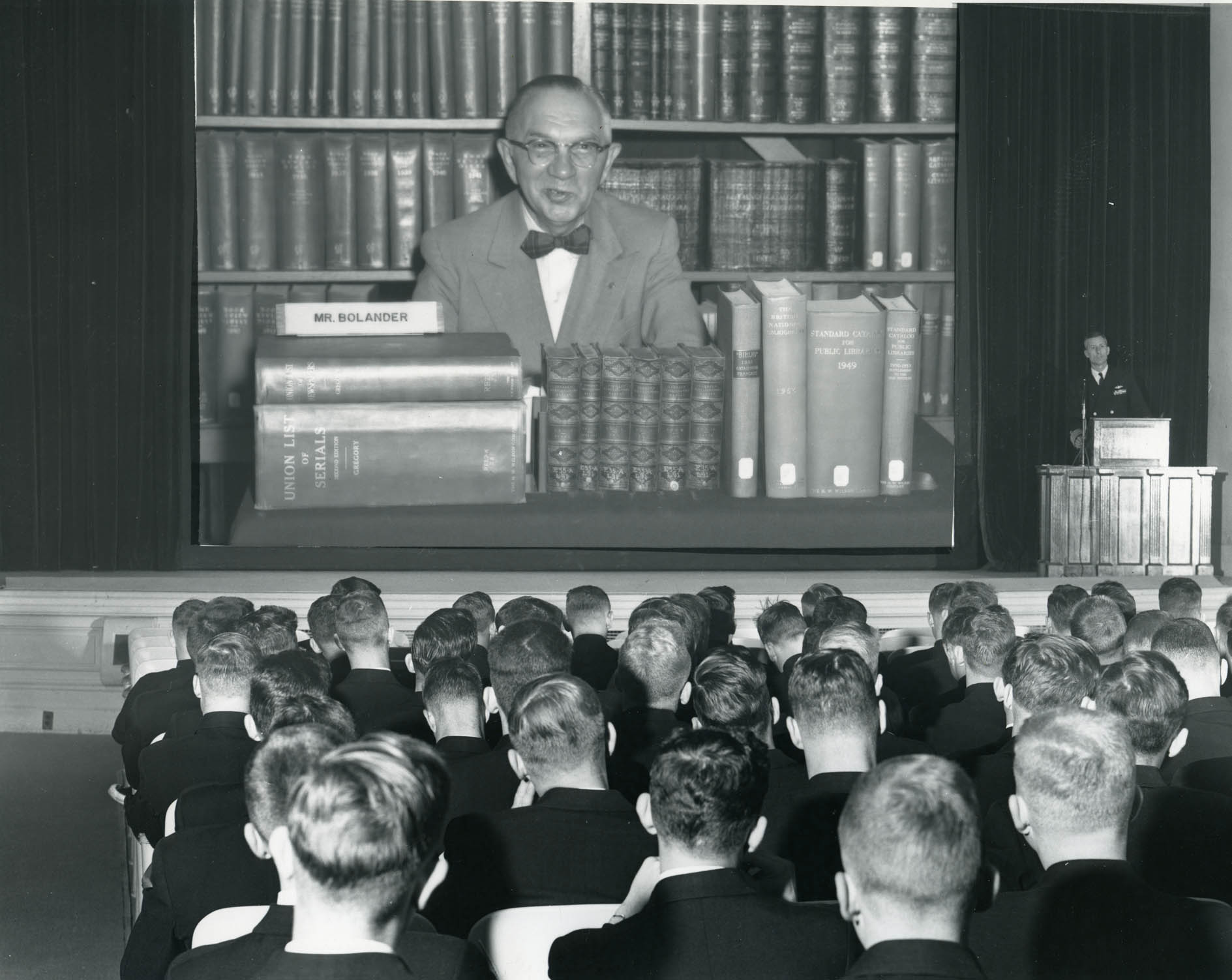History of Library Instruction: Professor Bolander