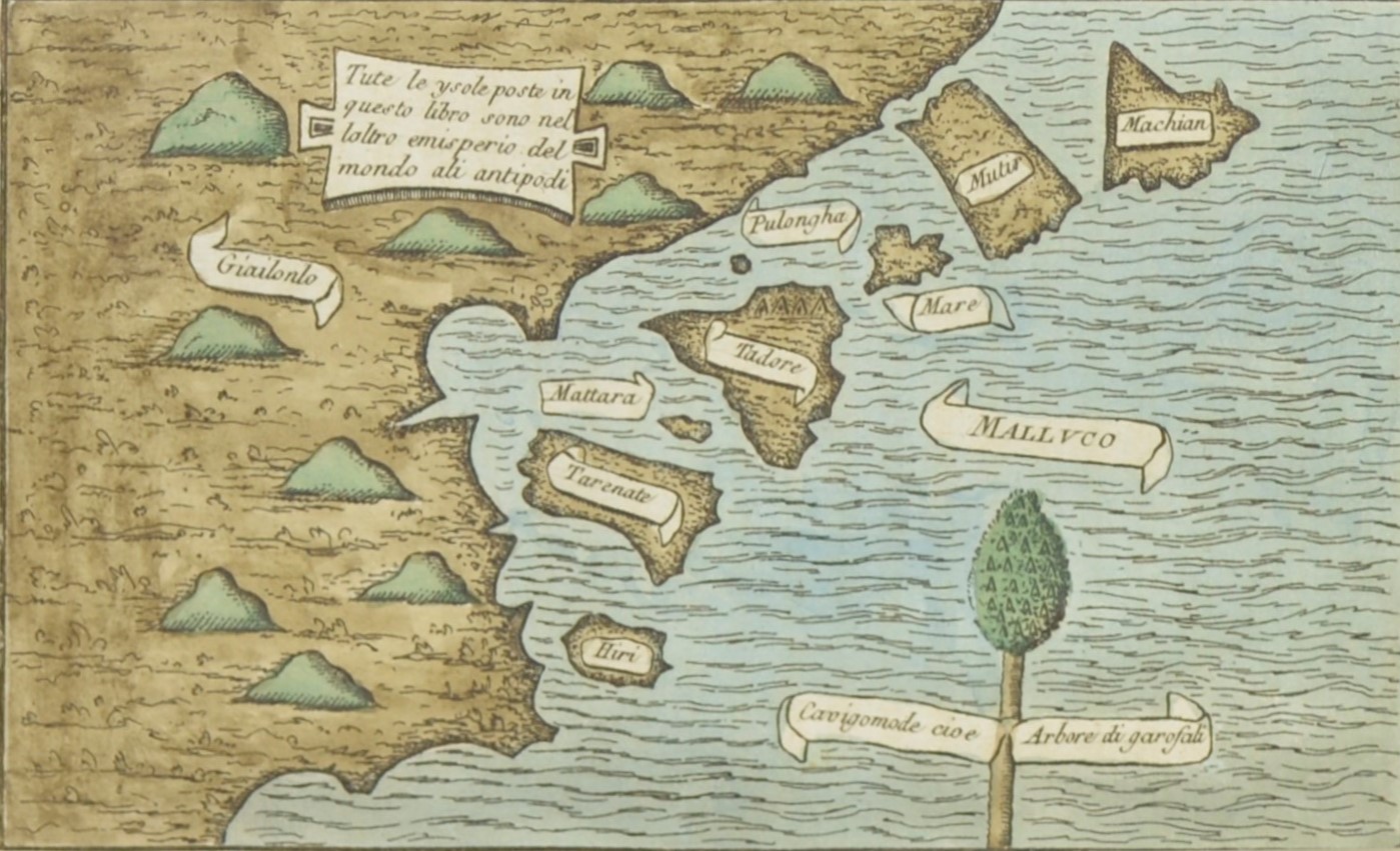 Knights Tale: Moluccas from Pigafetta