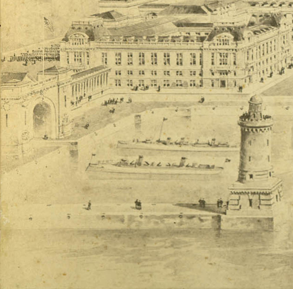 New Naval Academy: Macdonough closeup