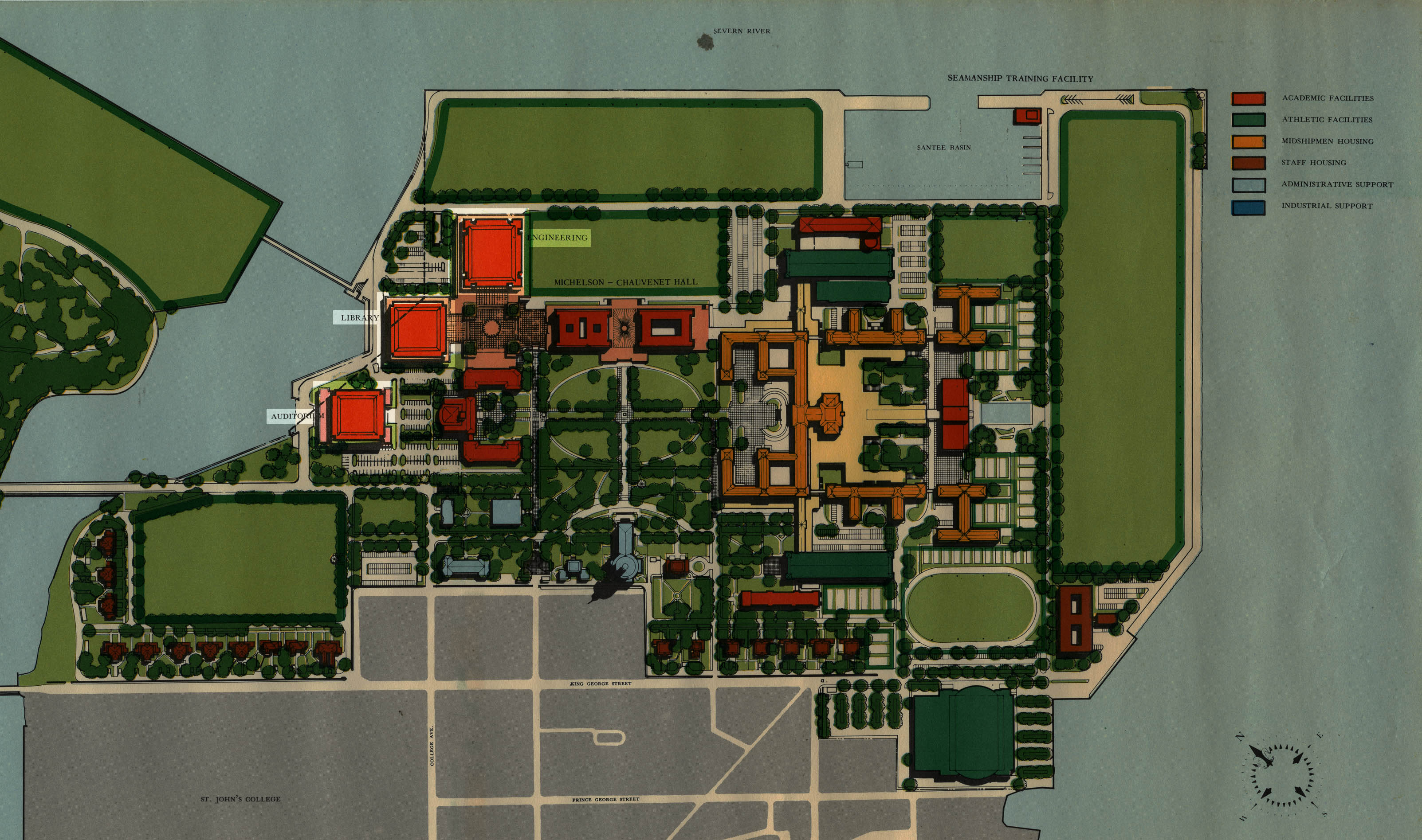 New Naval Academy: Master plan 1969 revision