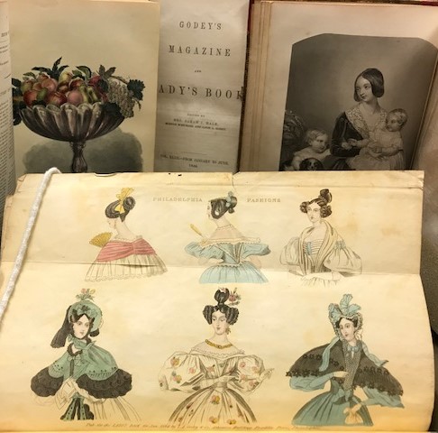 Once Upon a Midnight Dreary: Godey volumes