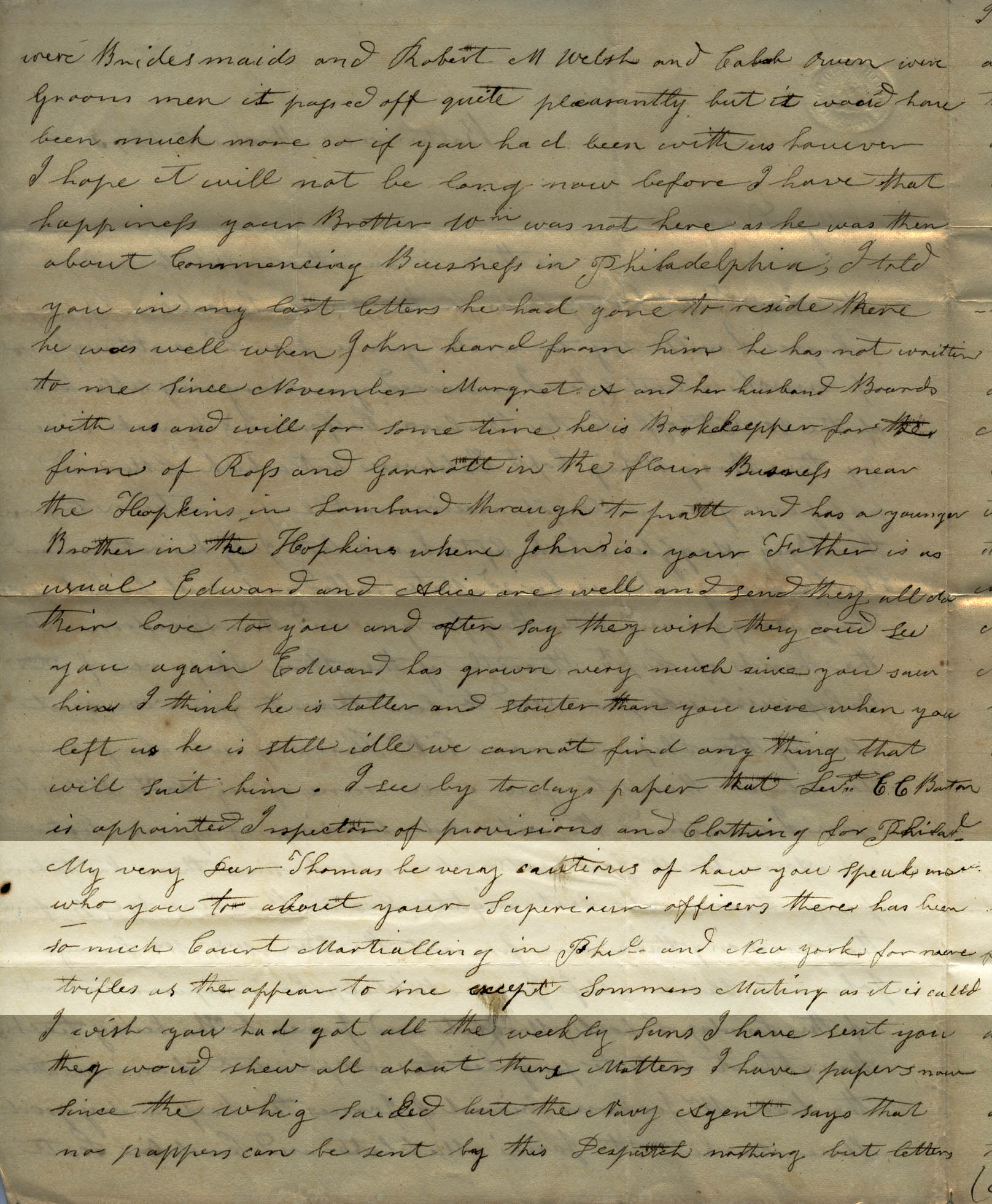 Somers Affair: Roney letter 2