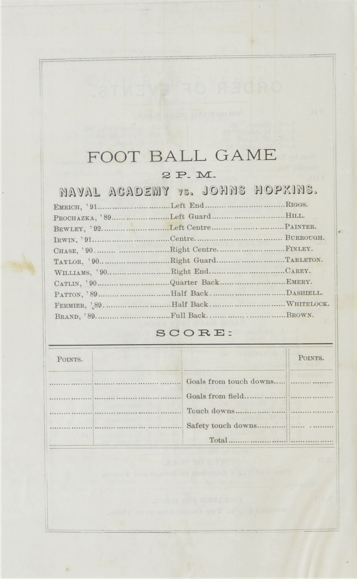 Thanksgiving: Football game
