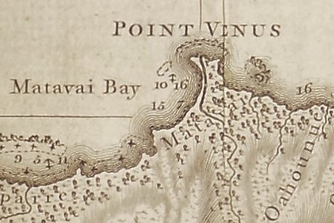 Map of Point Venus