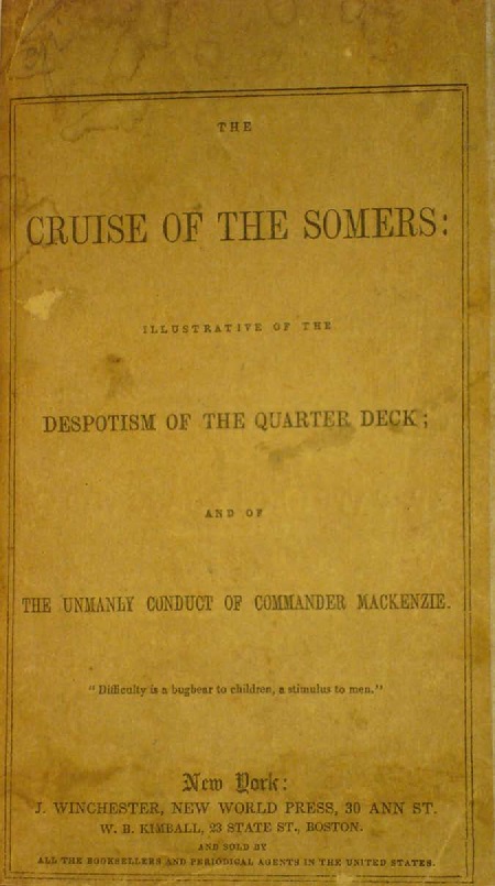 USS Somers: Despotism
