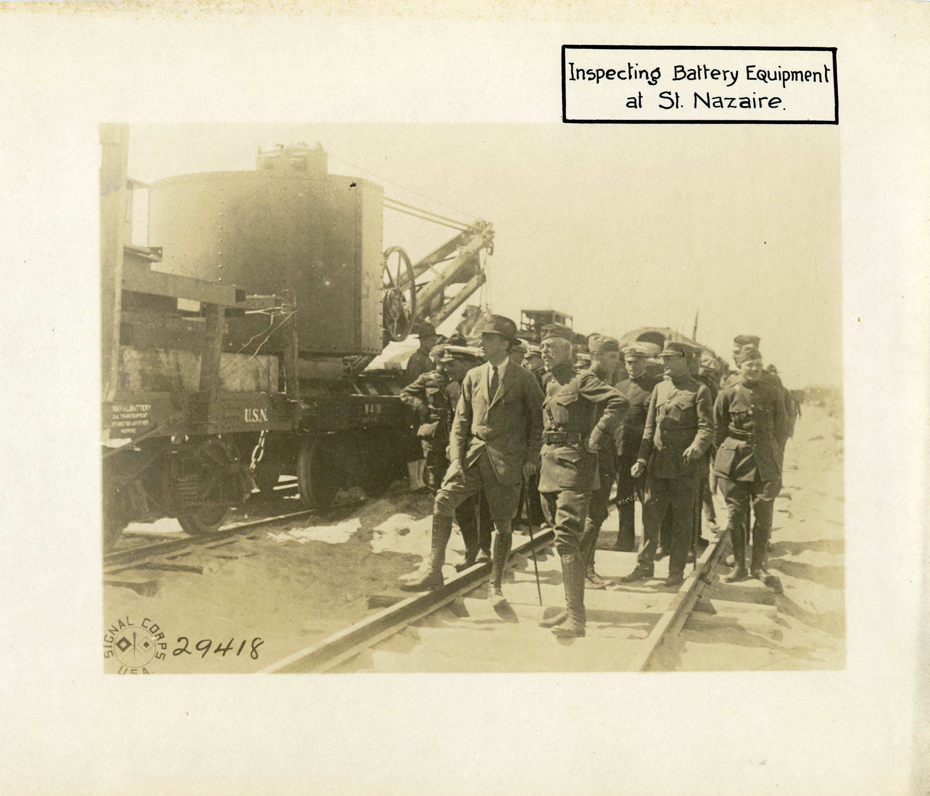 When Battleships Had Wheels: Inspecting battery equipment