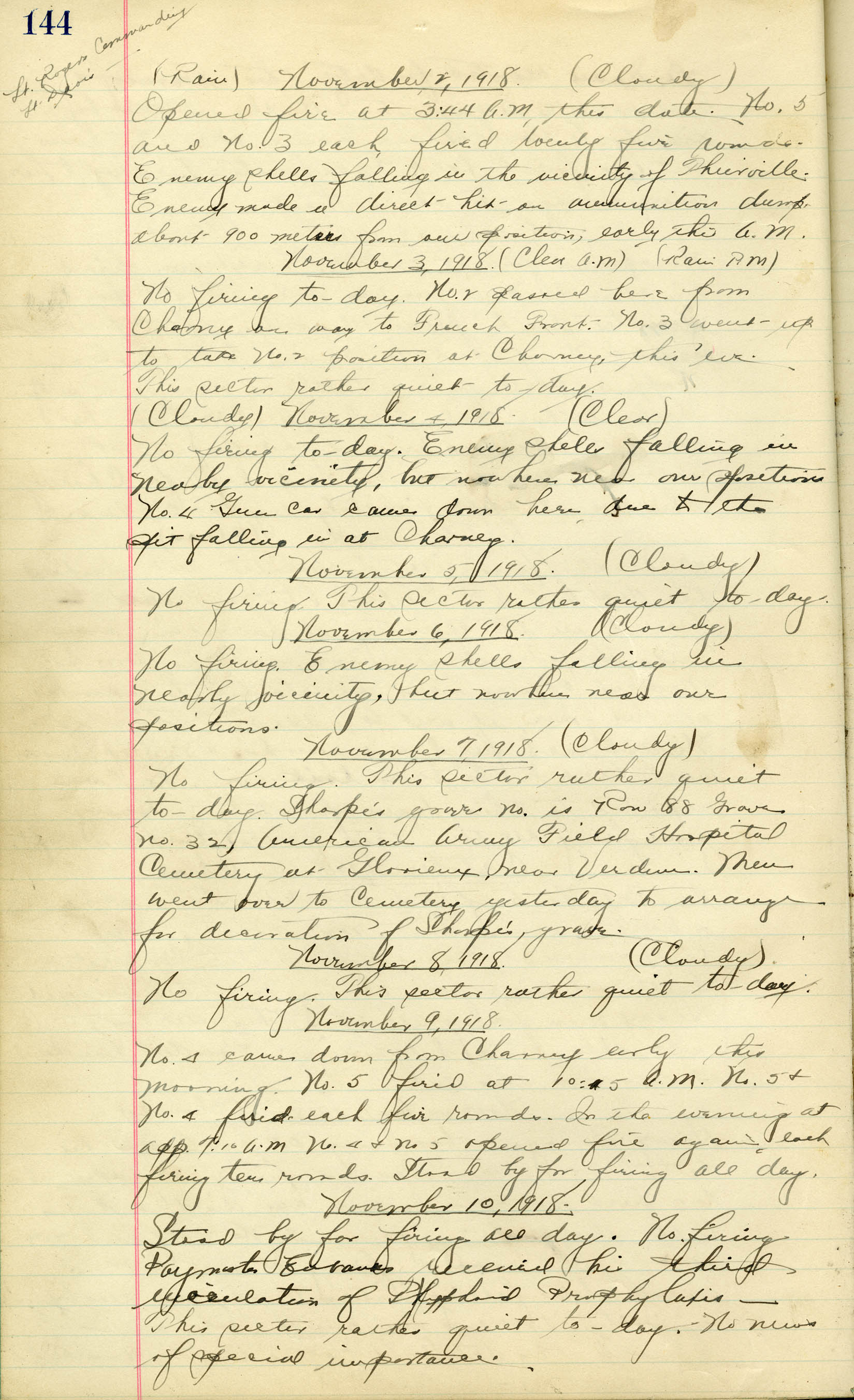 When Battleships Had Wheels: Log entries