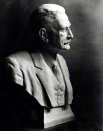 Bust of Albert A. Michelson, Hall of Fame for Great Americans, New York University, n.d. [637K]