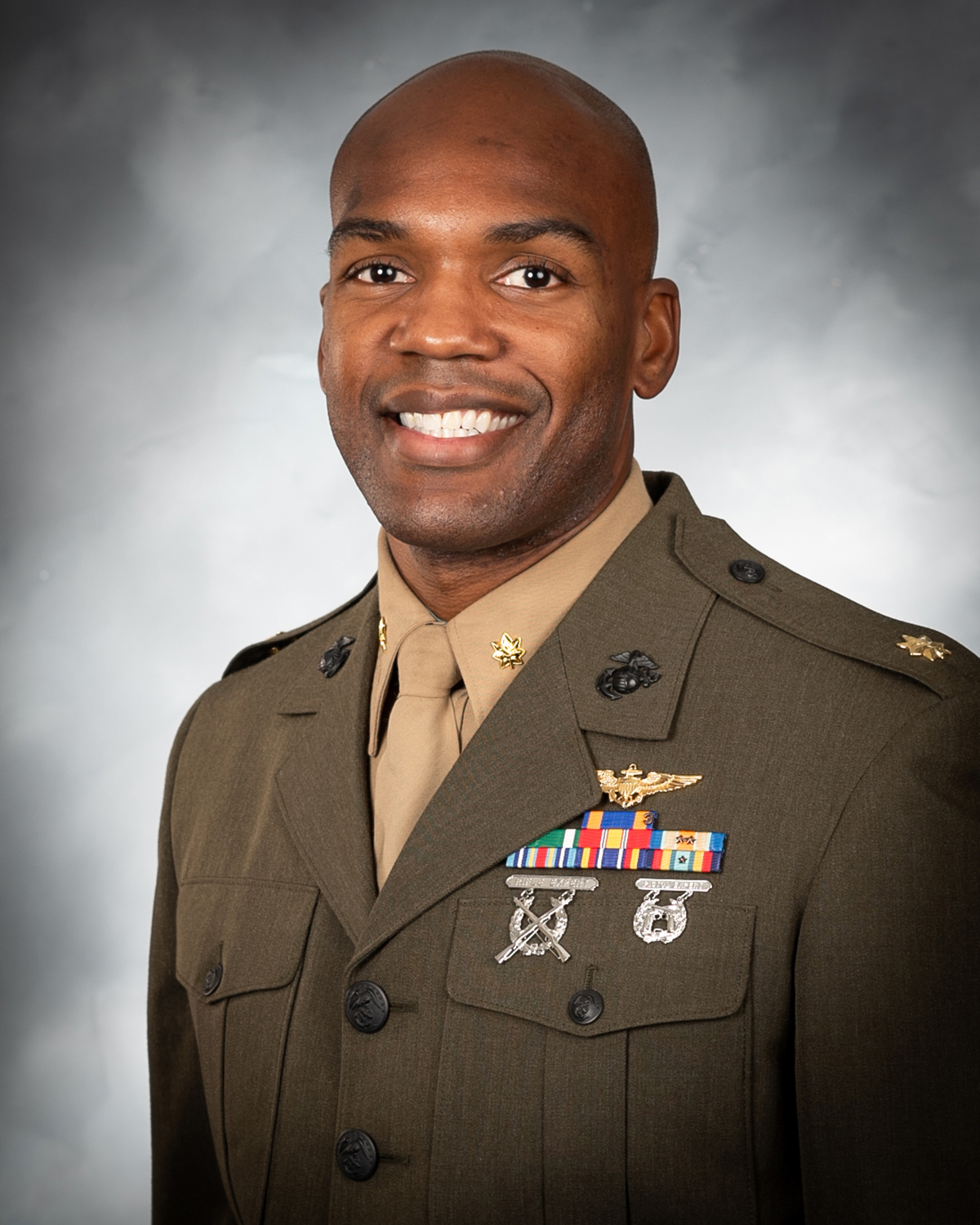 Portrait of Maj Keon M. Briscoe