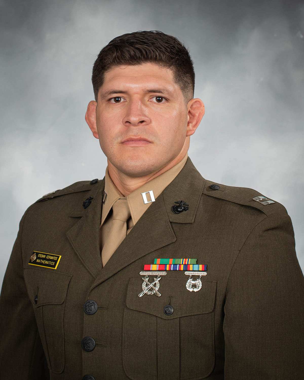 Portrait of Capt Steban A. Cervantes