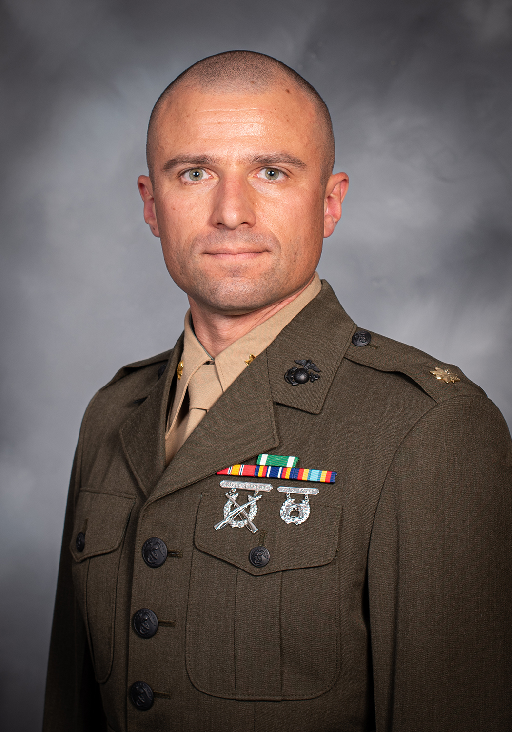 Portrait of Maj Elliot P. Huss
