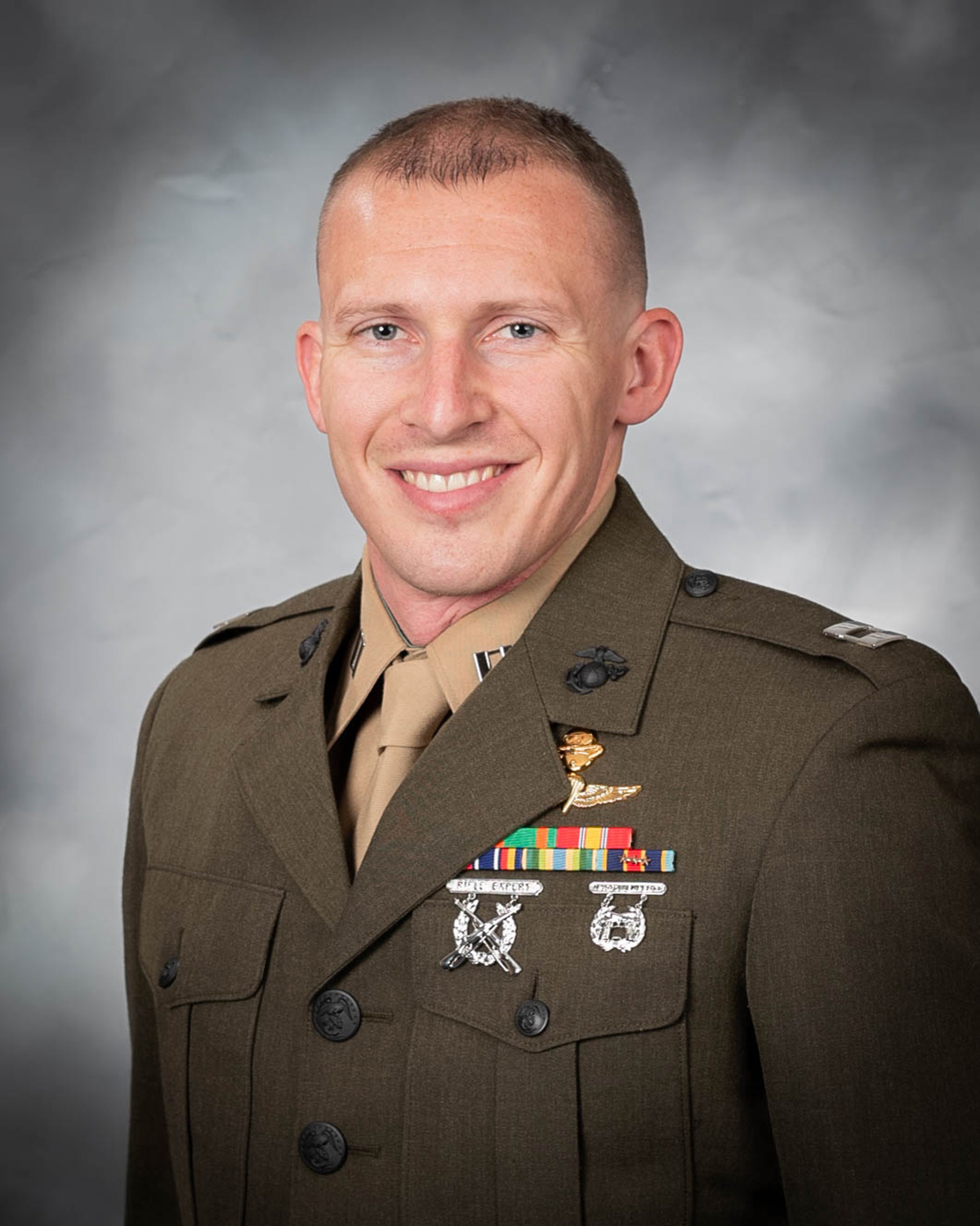 Portrait of Maj Dillon R. Hartmann