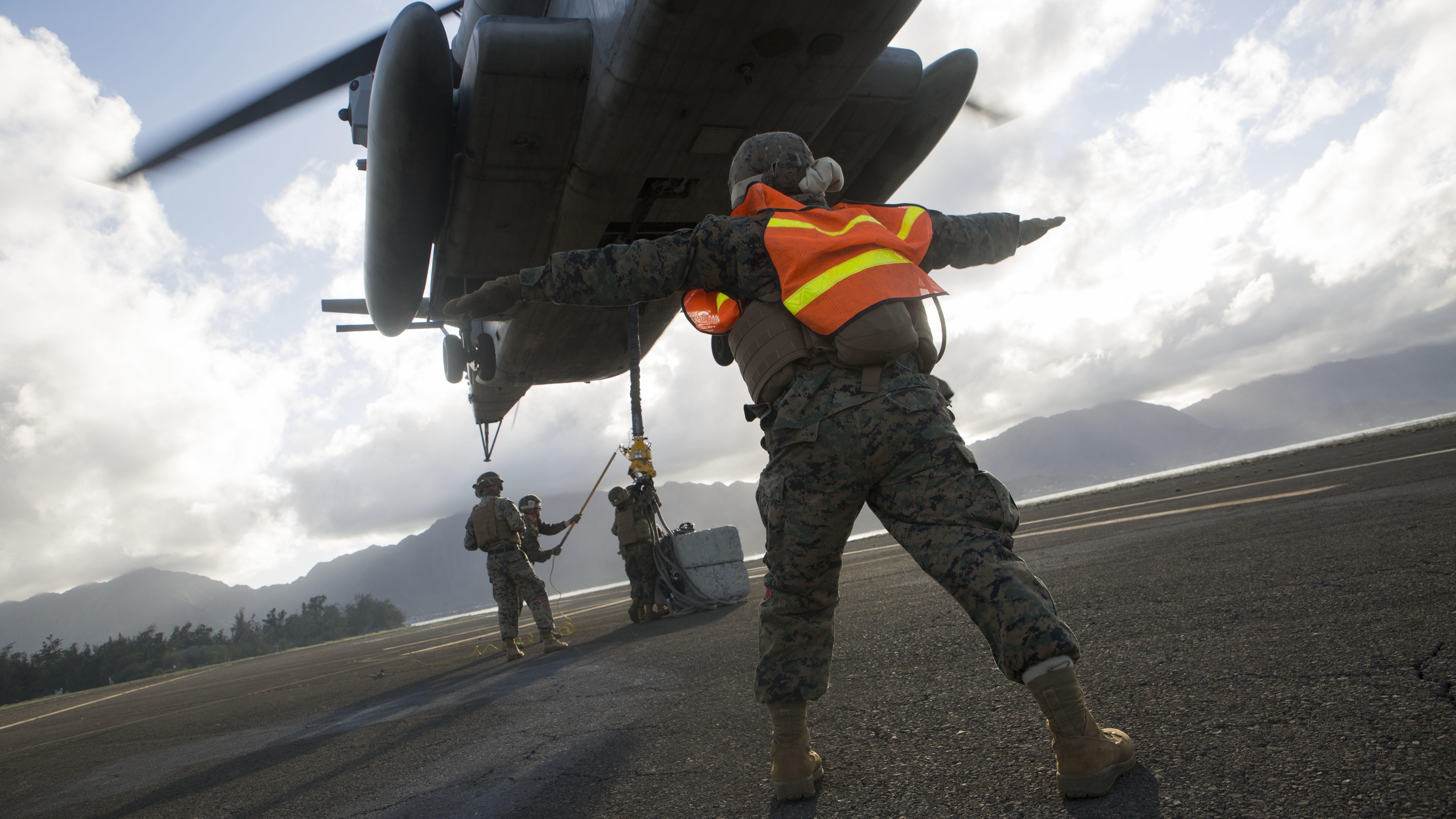 Marine logistics officer
