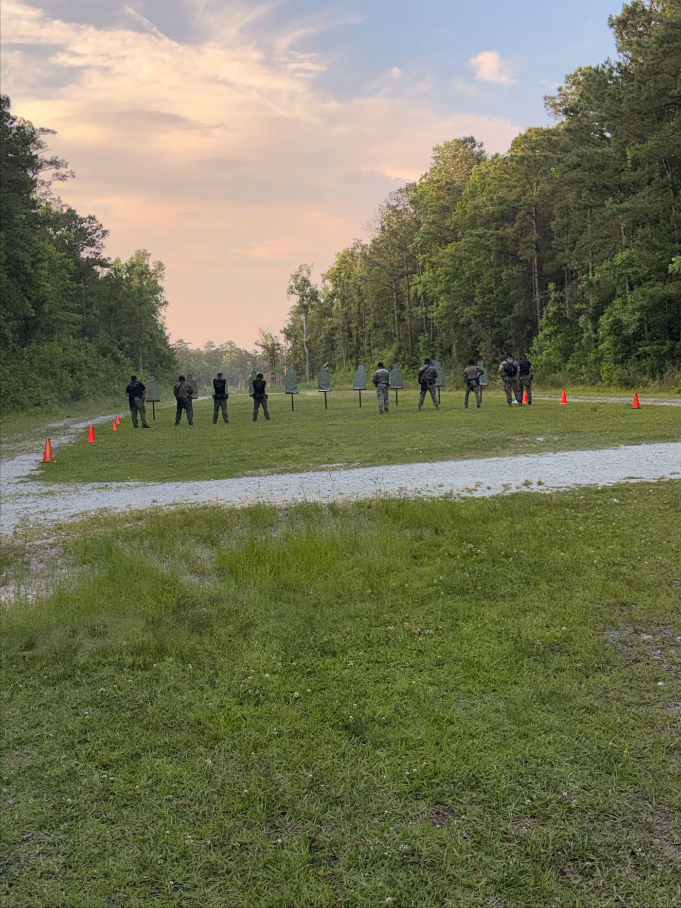 PROTRAMID midshipmen train on the rifle range