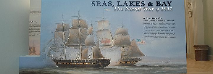 Entrance to 1812 exhibit