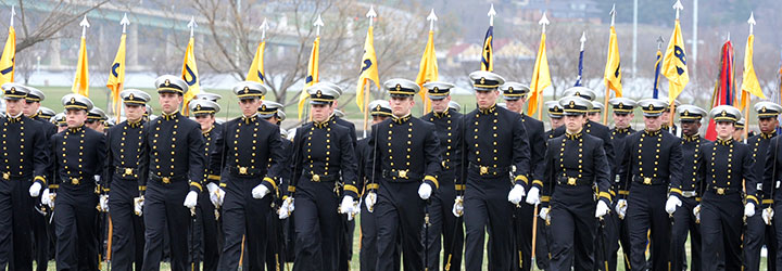 Image for Naval Academy Dedication Parade Honors Faculty