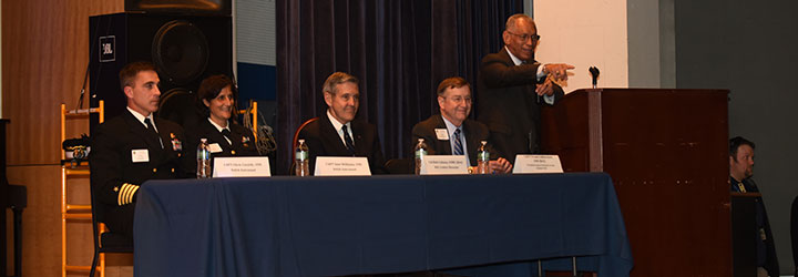 Image for USNA Hosts Astronaut Convocation