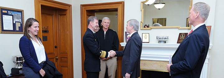 Image for Second Annual Veterans Classic Brings NCAA President to Naval Academy