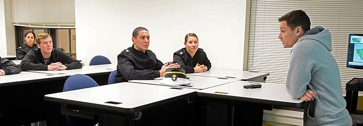 Image for Future SWOs Attend Homeport Night at USNA