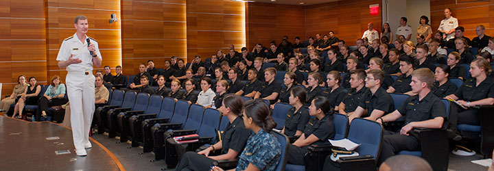 Image for USNA Peer Educators Train for the Future