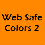 Web Safe Colors 2