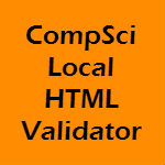 Local HTML Validator