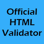Official HTML Validator