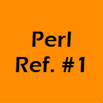 Perl Reference 1