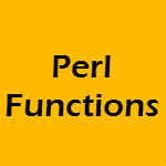 Perl Functions